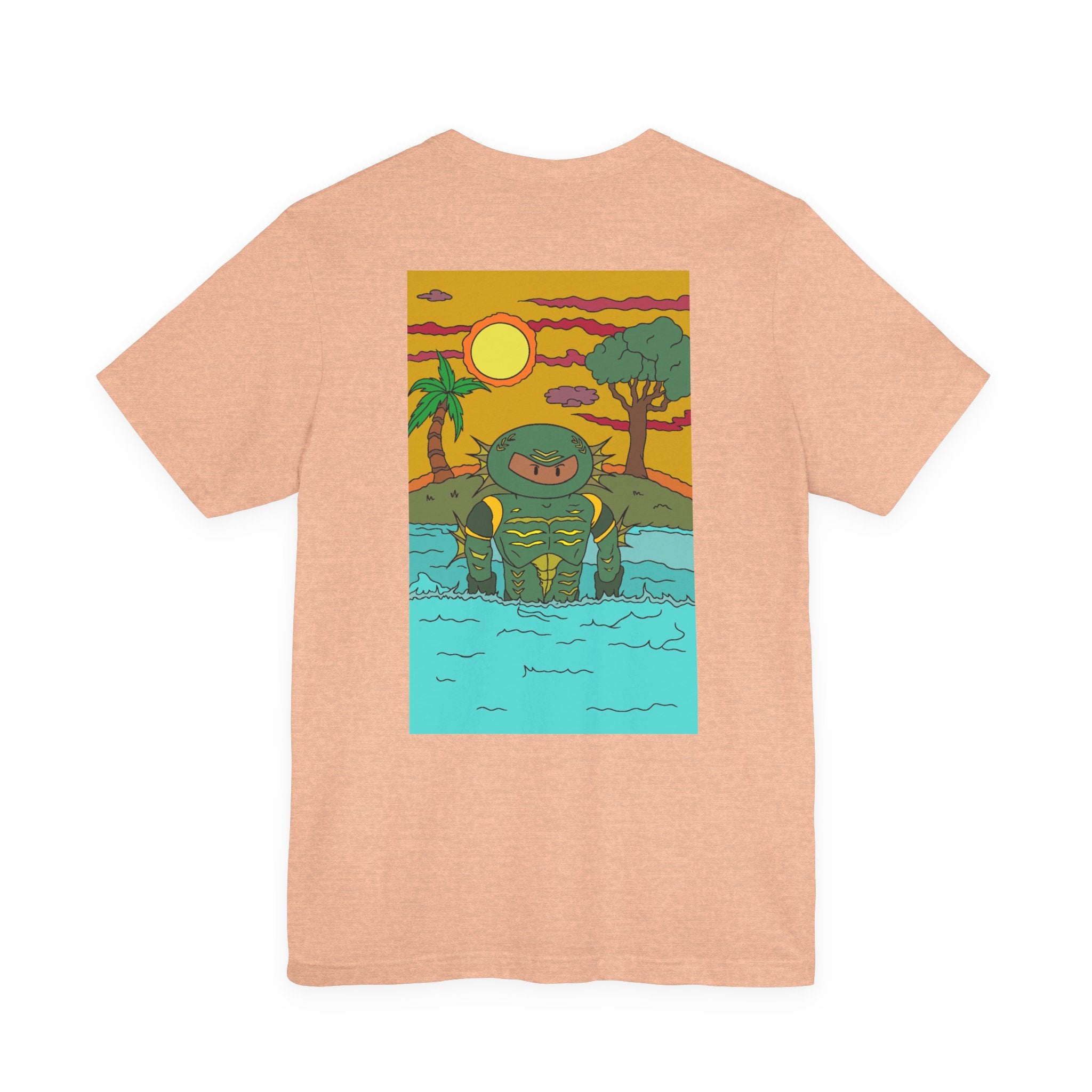 Ninja from the Black Lagoon Tee, Unisex Graphic T-Shirt, Retro Horror Shirt, Unique Gift for Fans, Summer Casual Wear