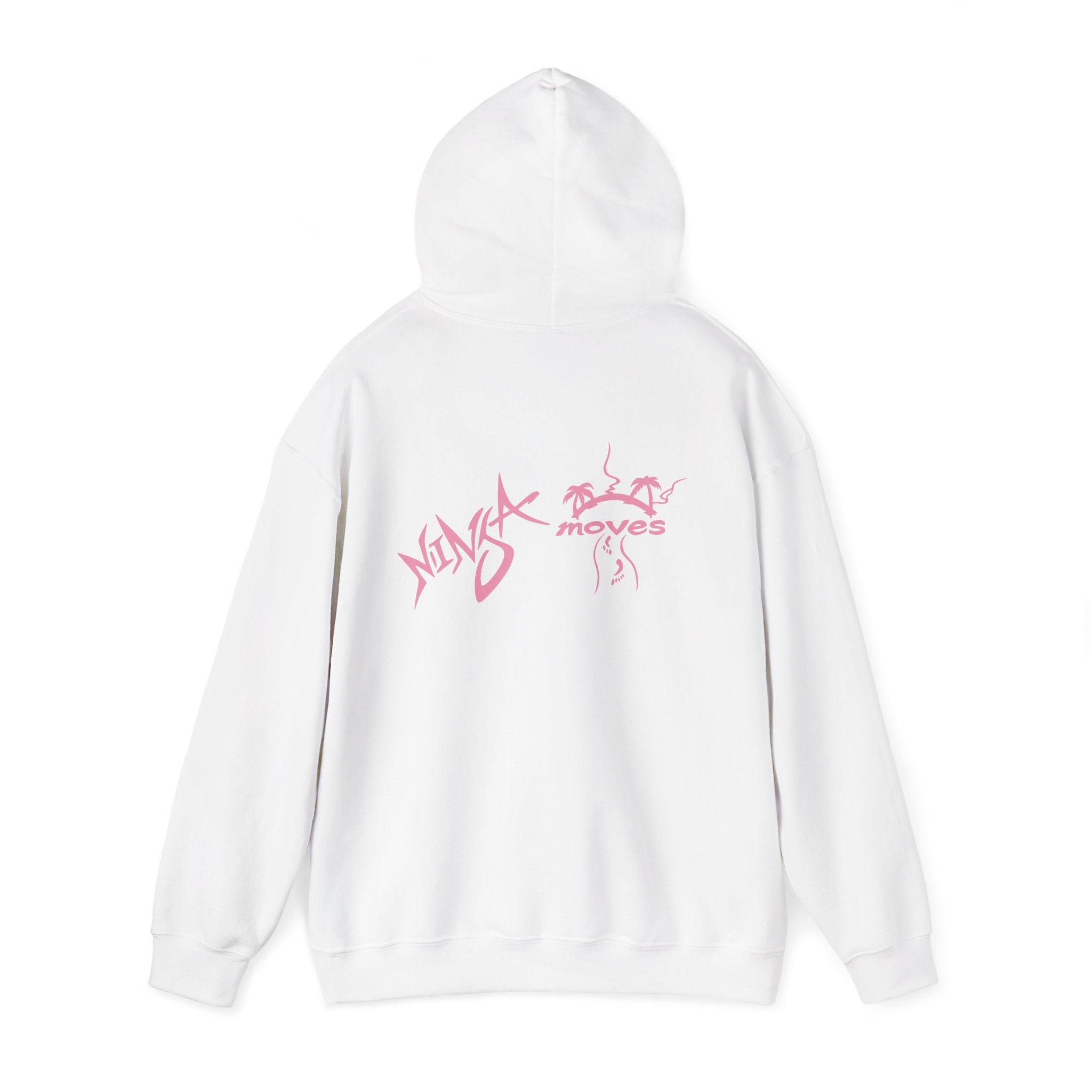 Ninja Moves Hoodie — Cute Pink Ninja Graphic Pullover
