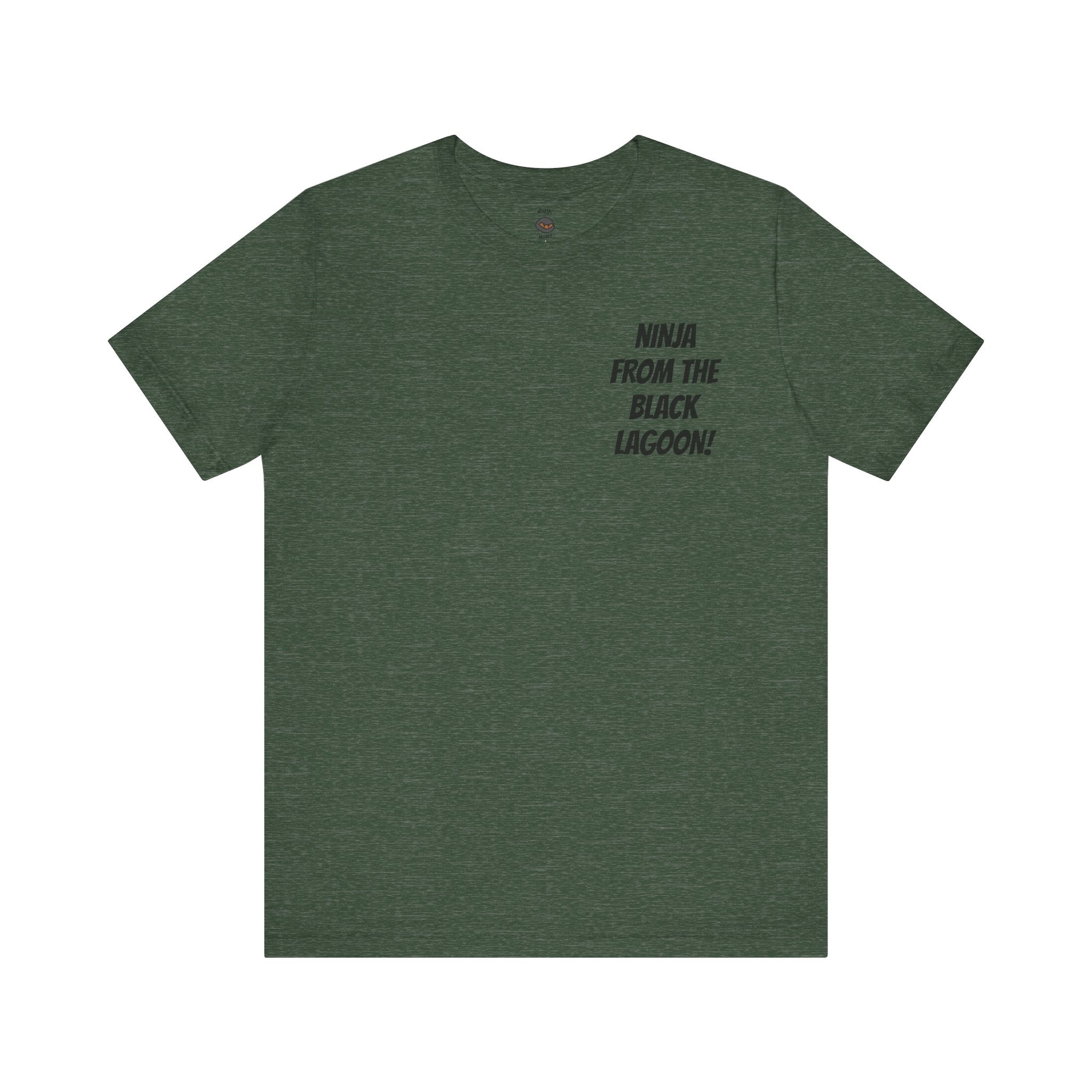 Ninja from the Black Lagoon Tee, Unisex Graphic T-Shirt, Retro Horror Shirt, Unique Gift for Fans, Summer Casual Wear