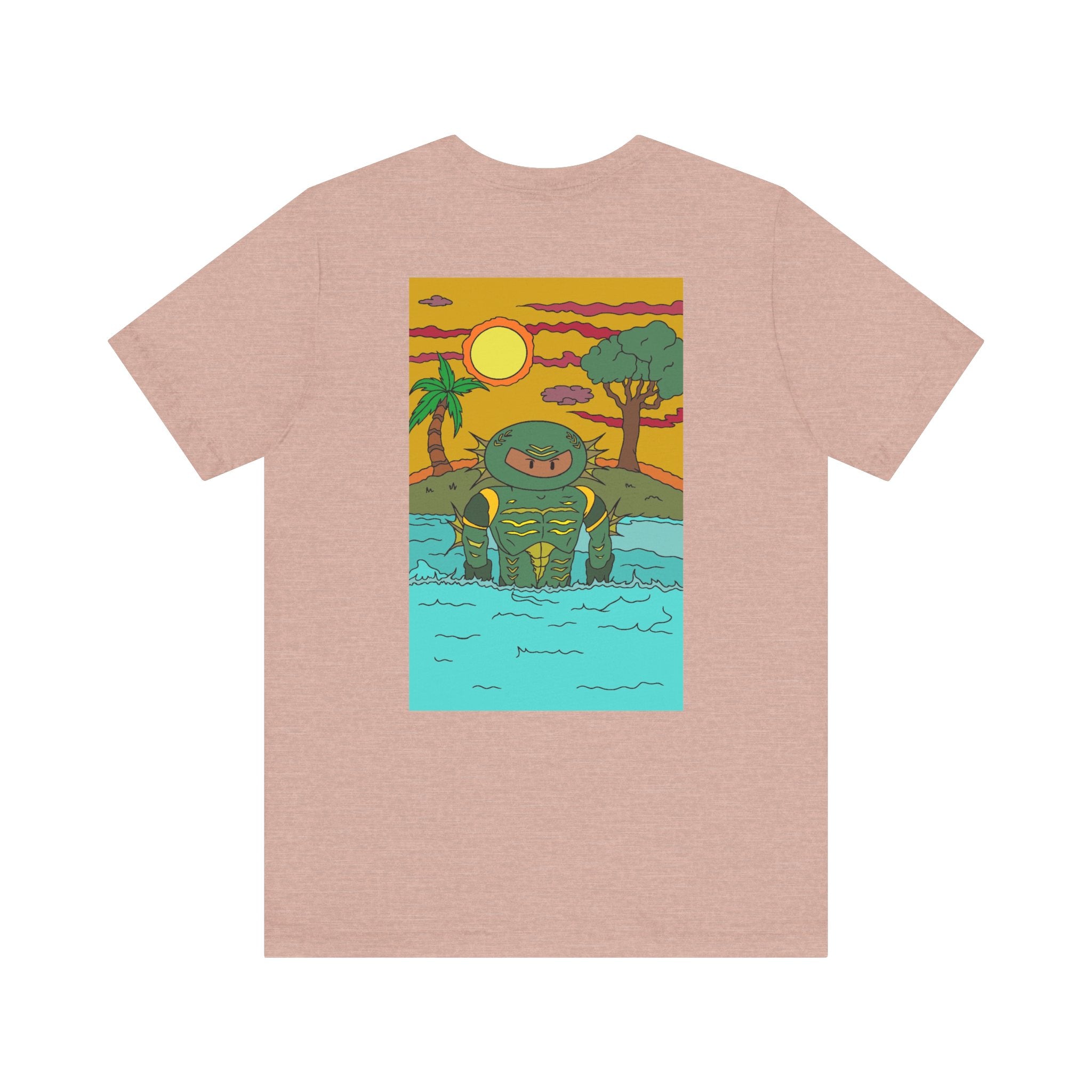 Ninja from the Black Lagoon Tee, Unisex Graphic T-Shirt, Retro Horror Shirt, Unique Gift for Fans, Summer Casual Wear