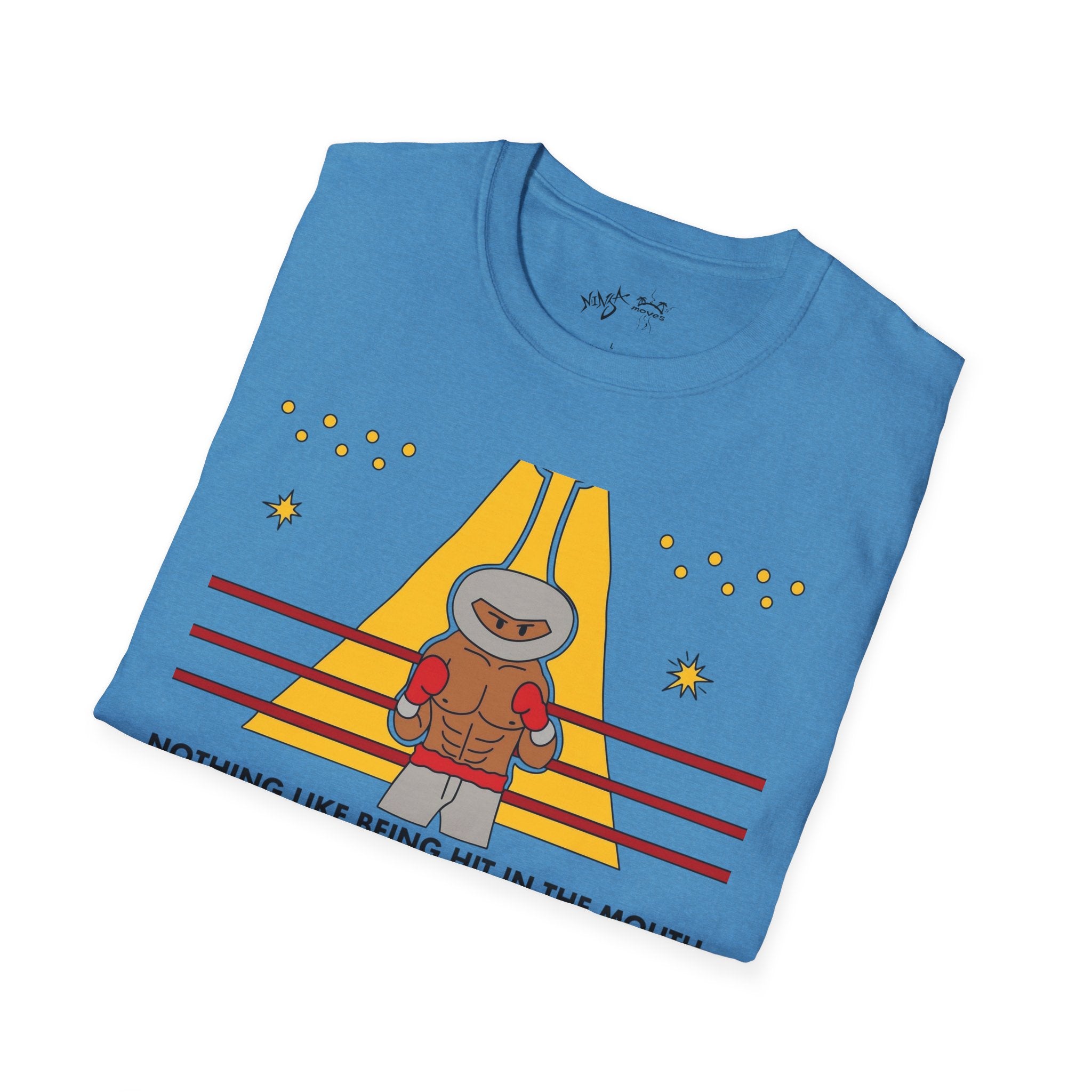 Unisex Softstyle T-Shirt - Hit in the Mouth Design