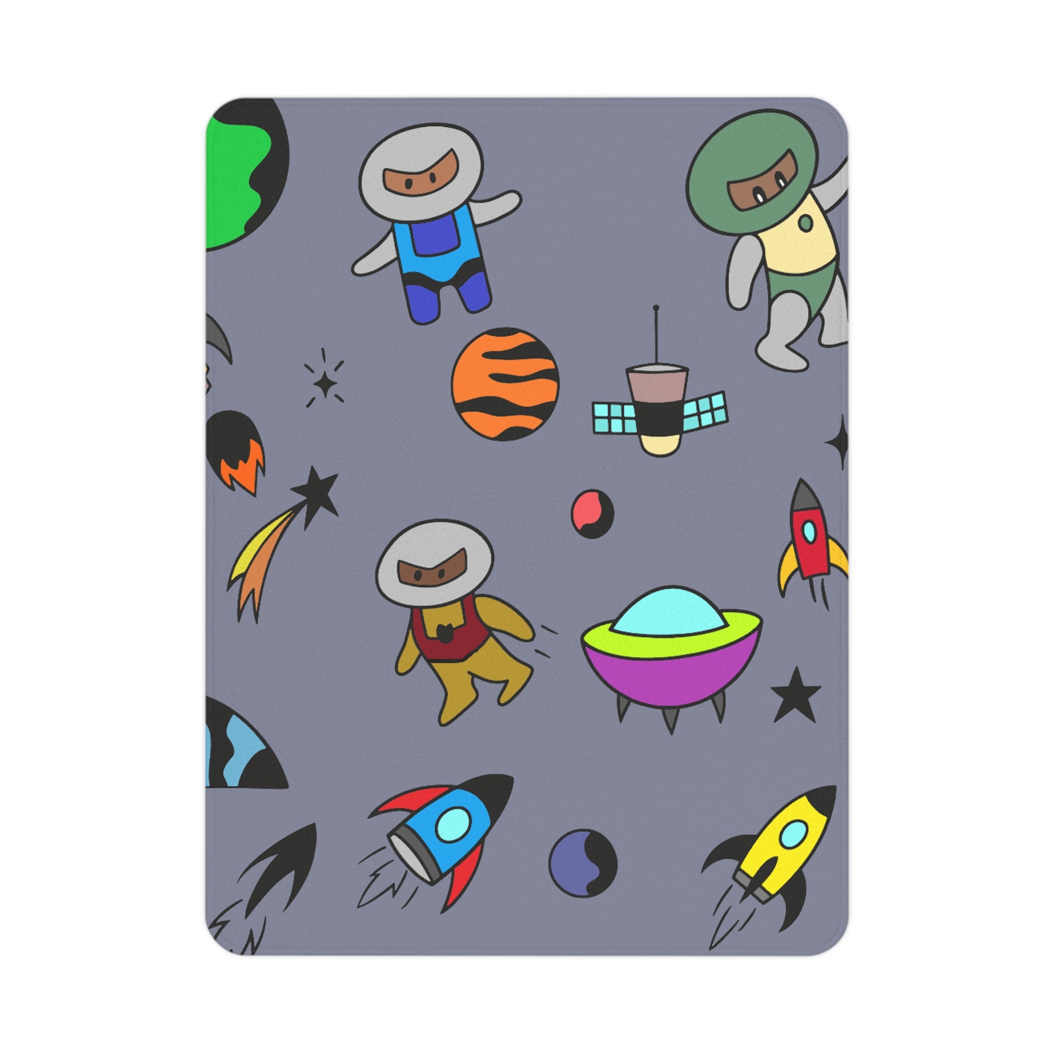 Toddler Blanket - Space Ninjas