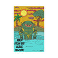 Silk Poster - Ninja from the Black Lagoon