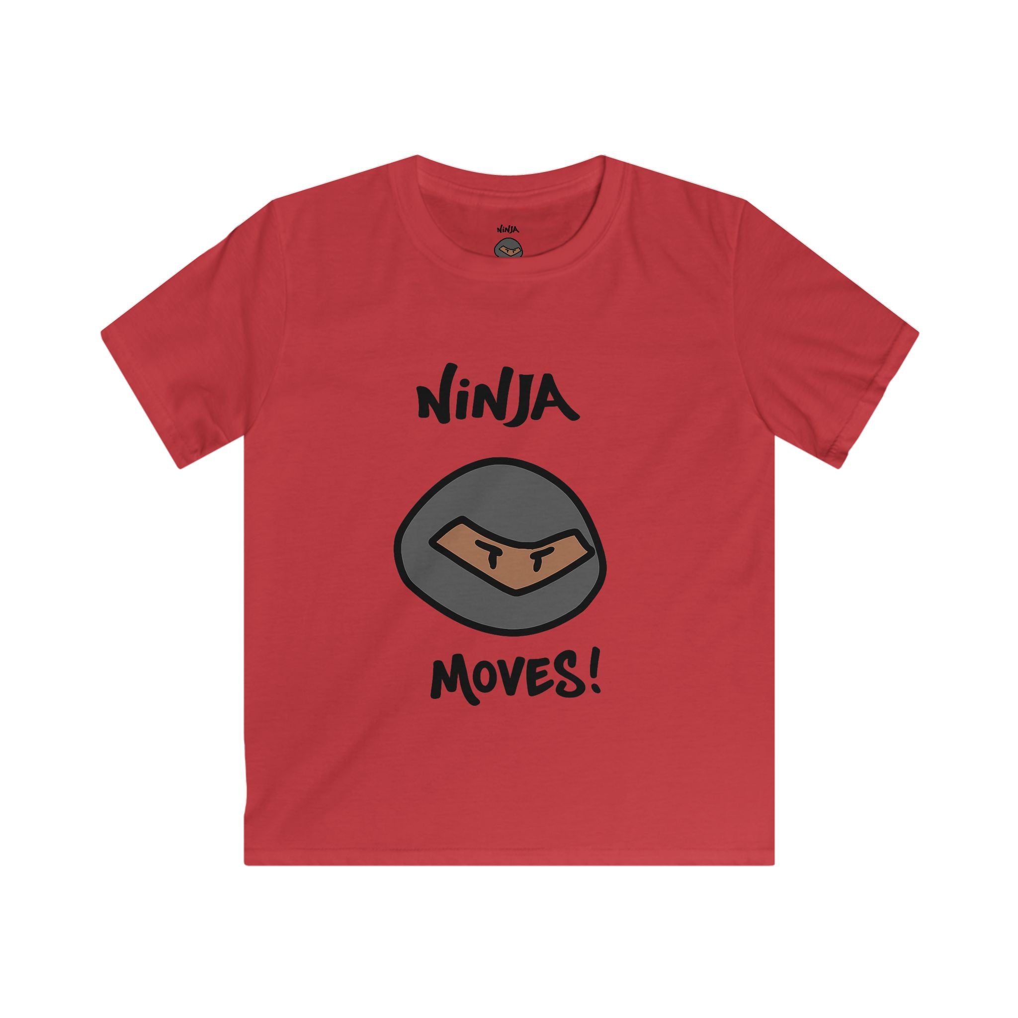 Ninja Moves Kids Tee, Fun Children's Shirt, Cool Tee for Boys and Girls, Birthday Gift, Ninja-Themed Apparel