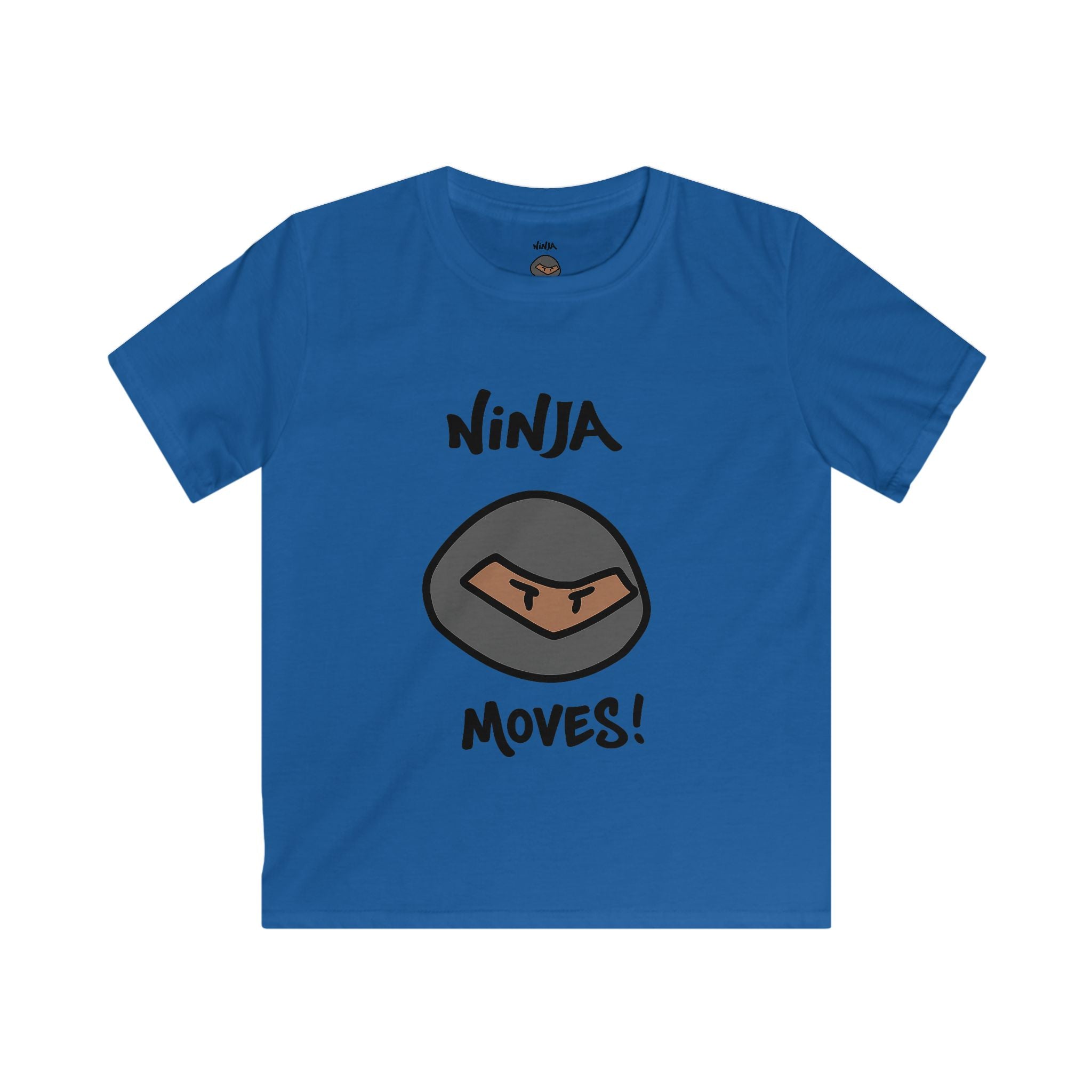 Ninja Moves Kids Tee, Fun Children's Shirt, Cool Tee for Boys and Girls, Birthday Gift, Ninja-Themed Apparel