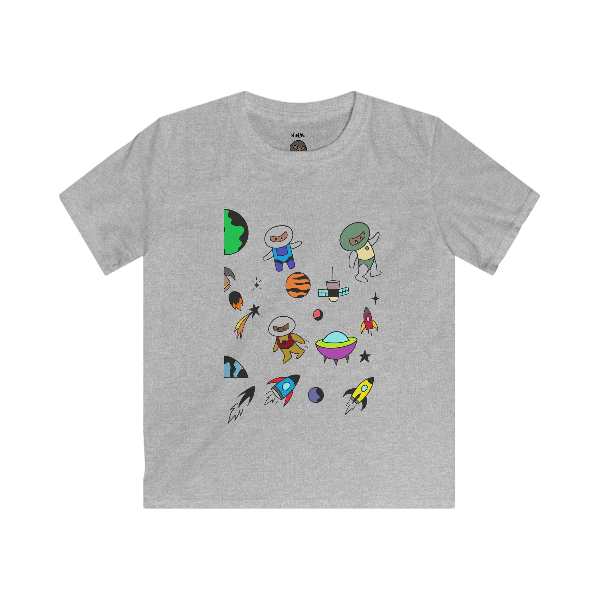 Kids Tee - Space Ninjas Print