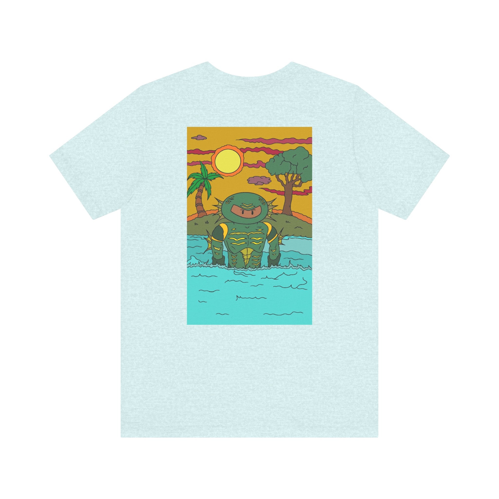Ninja from the Black Lagoon Tee, Unisex Graphic T-Shirt, Retro Horror Shirt, Unique Gift for Fans, Summer Casual Wear