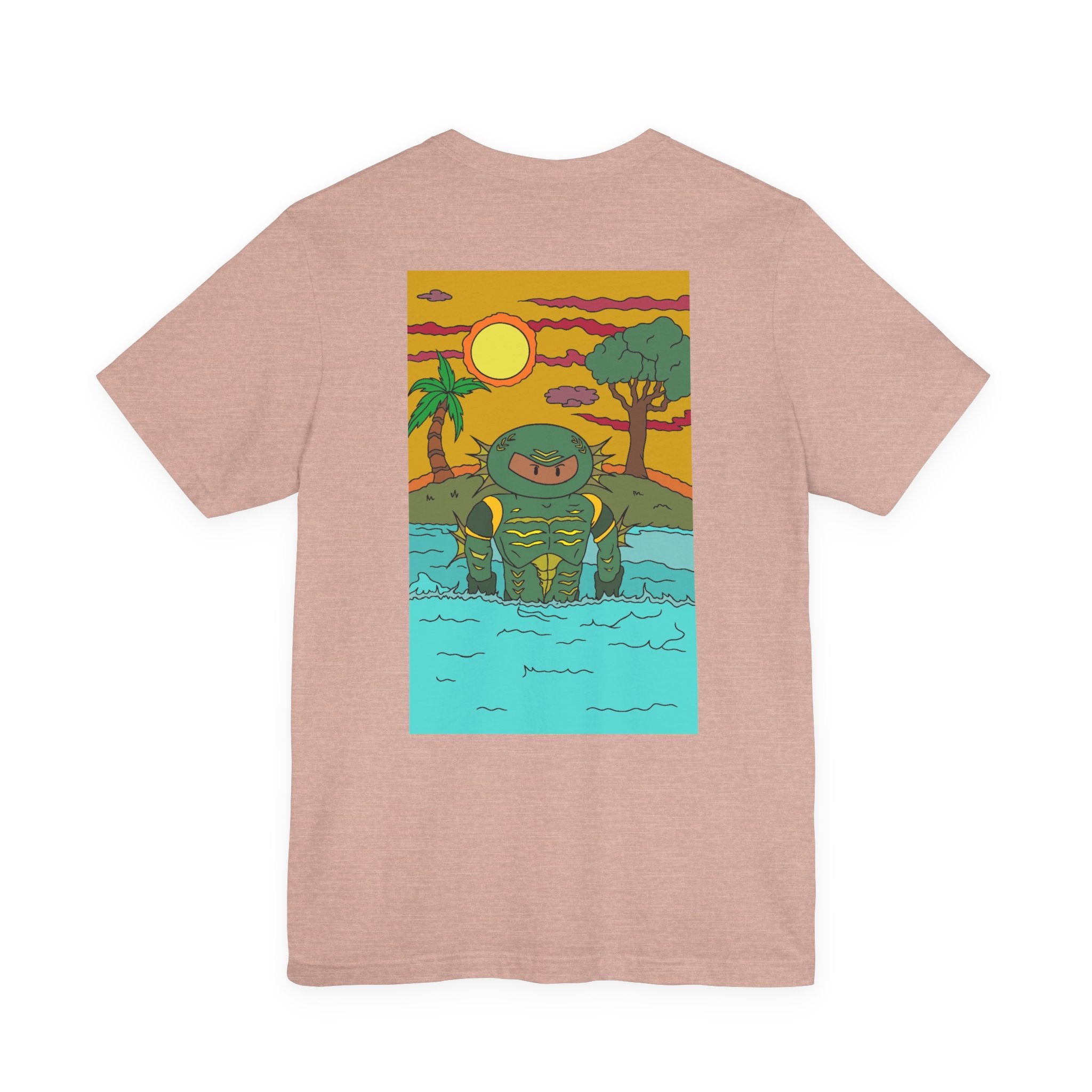 Ninja from the Black Lagoon Tee, Unisex Graphic T-Shirt, Retro Horror Shirt, Unique Gift for Fans, Summer Casual Wear
