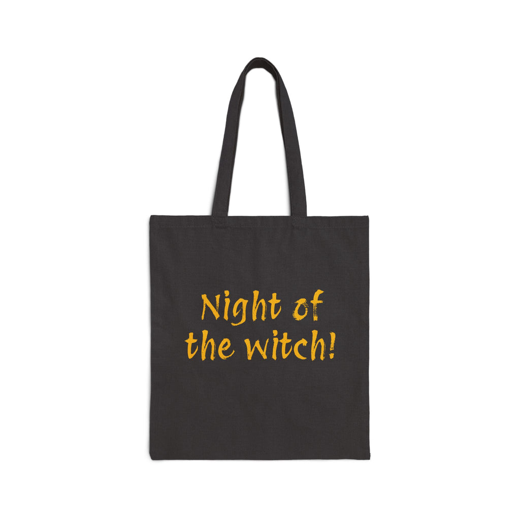 Night of the Witch, Halloween Bag, Eco-Friendly Tote, Gift for Witches, Shopping Bag