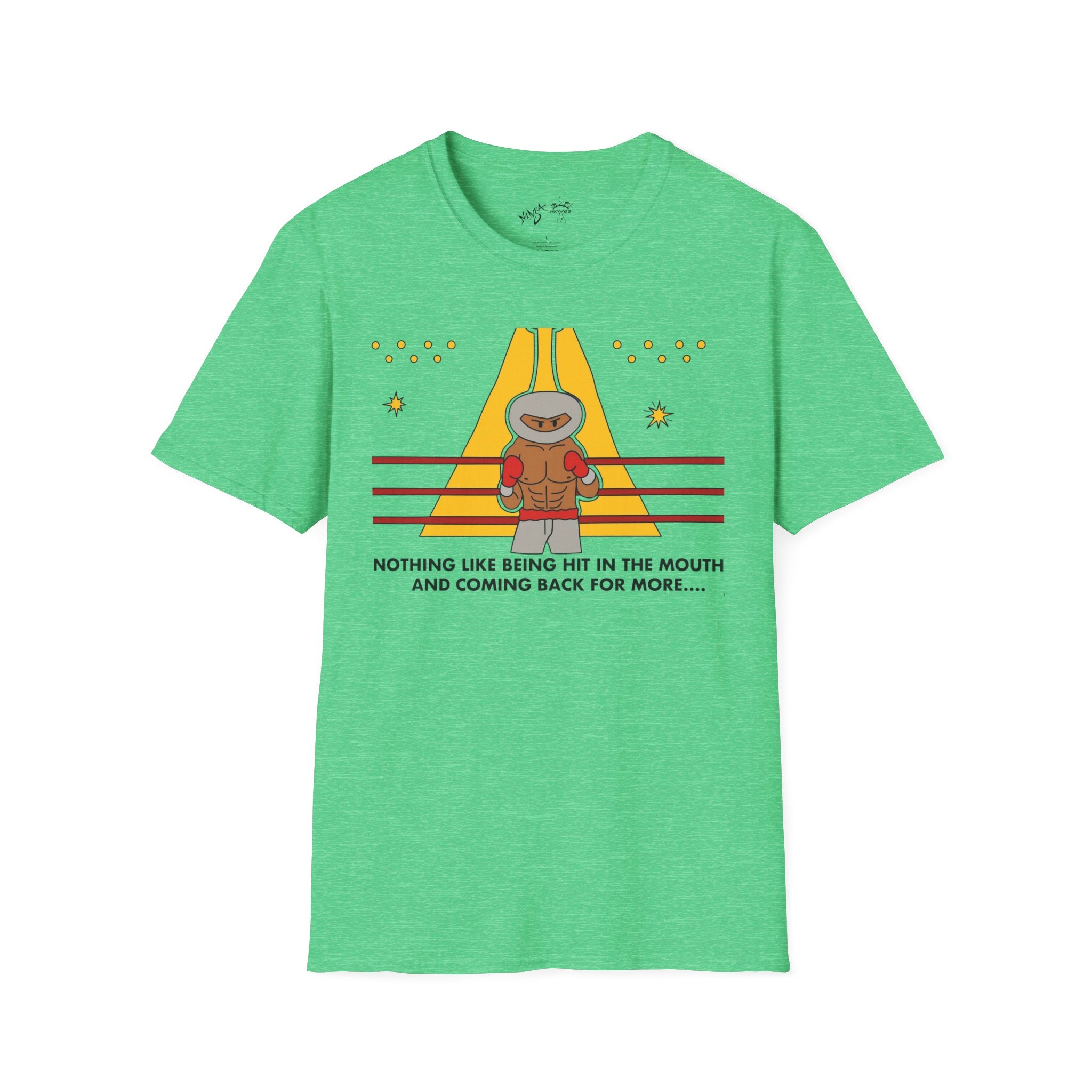 Unisex Softstyle T-Shirt - Hit in the Mouth Design