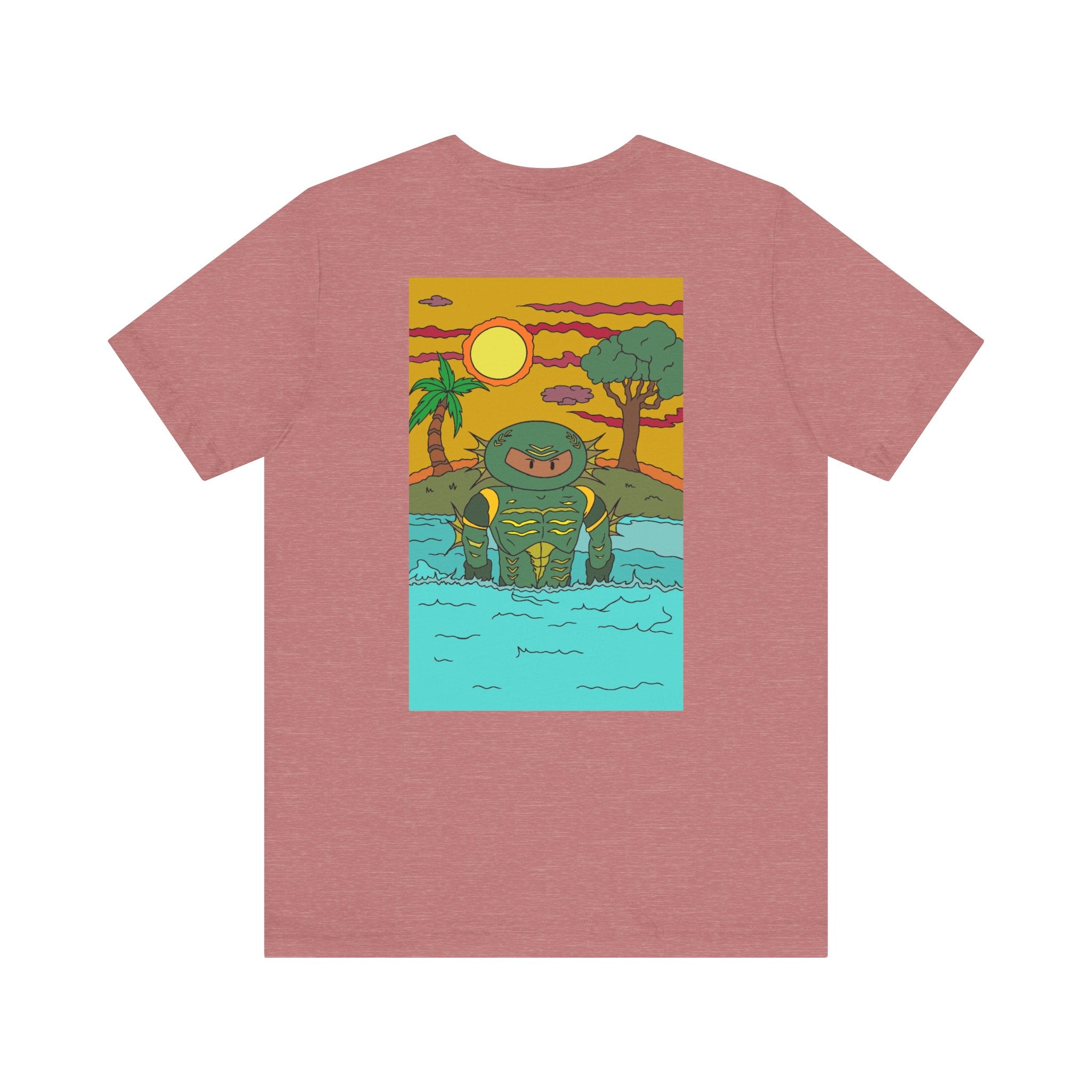 Ninja from the Black Lagoon Tee, Unisex Graphic T-Shirt, Retro Horror Shirt, Unique Gift for Fans, Summer Casual Wear