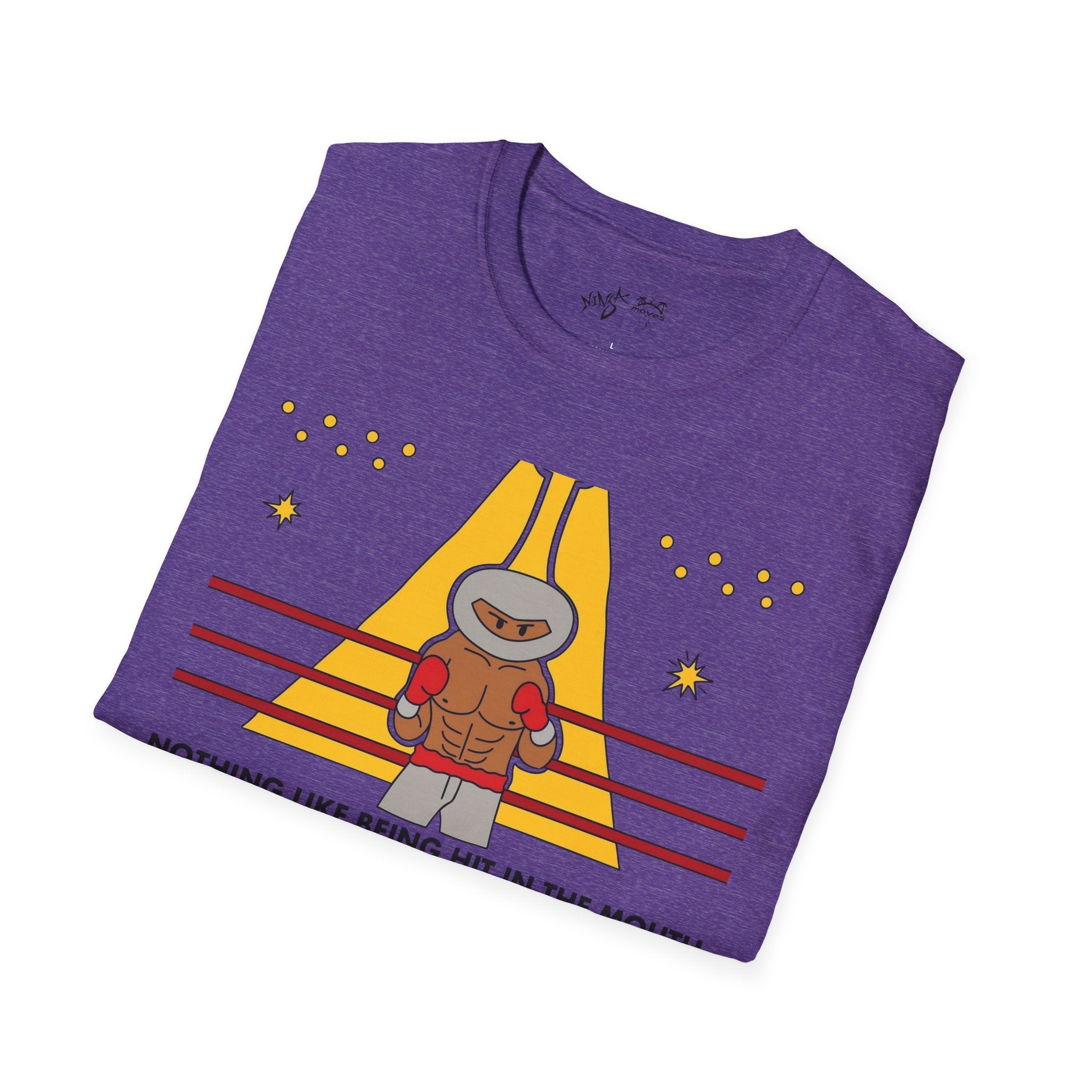 Unisex Softstyle T-Shirt - Hit in the Mouth Design