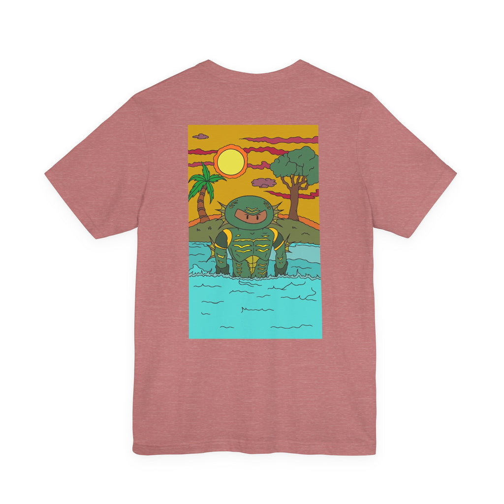 Ninja from the Black Lagoon Tee, Unisex Graphic T-Shirt, Retro Horror Shirt, Unique Gift for Fans, Summer Casual Wear