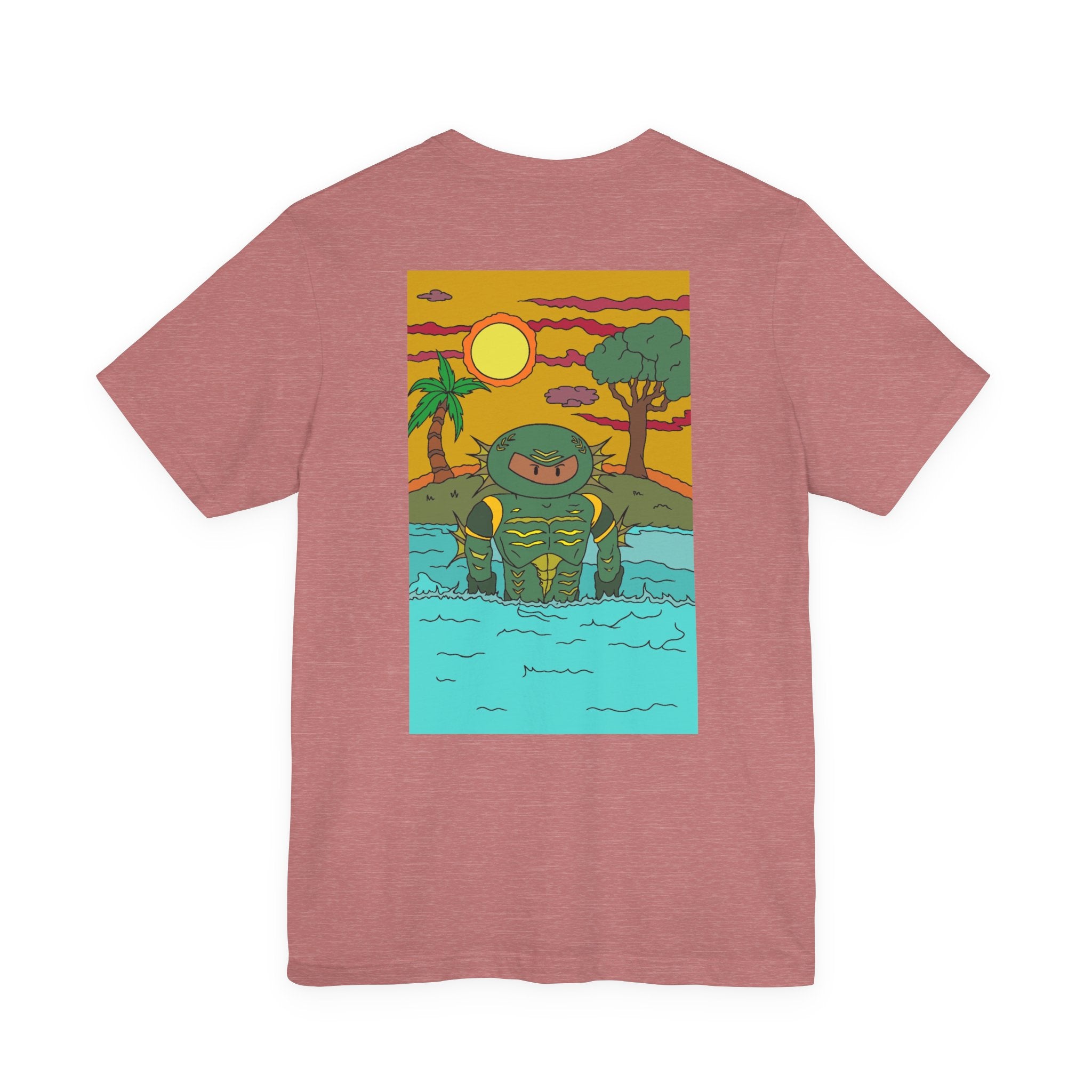 Ninja from the Black Lagoon Tee, Unisex Graphic T-Shirt, Retro Horror Shirt, Unique Gift for Fans, Summer Casual Wear